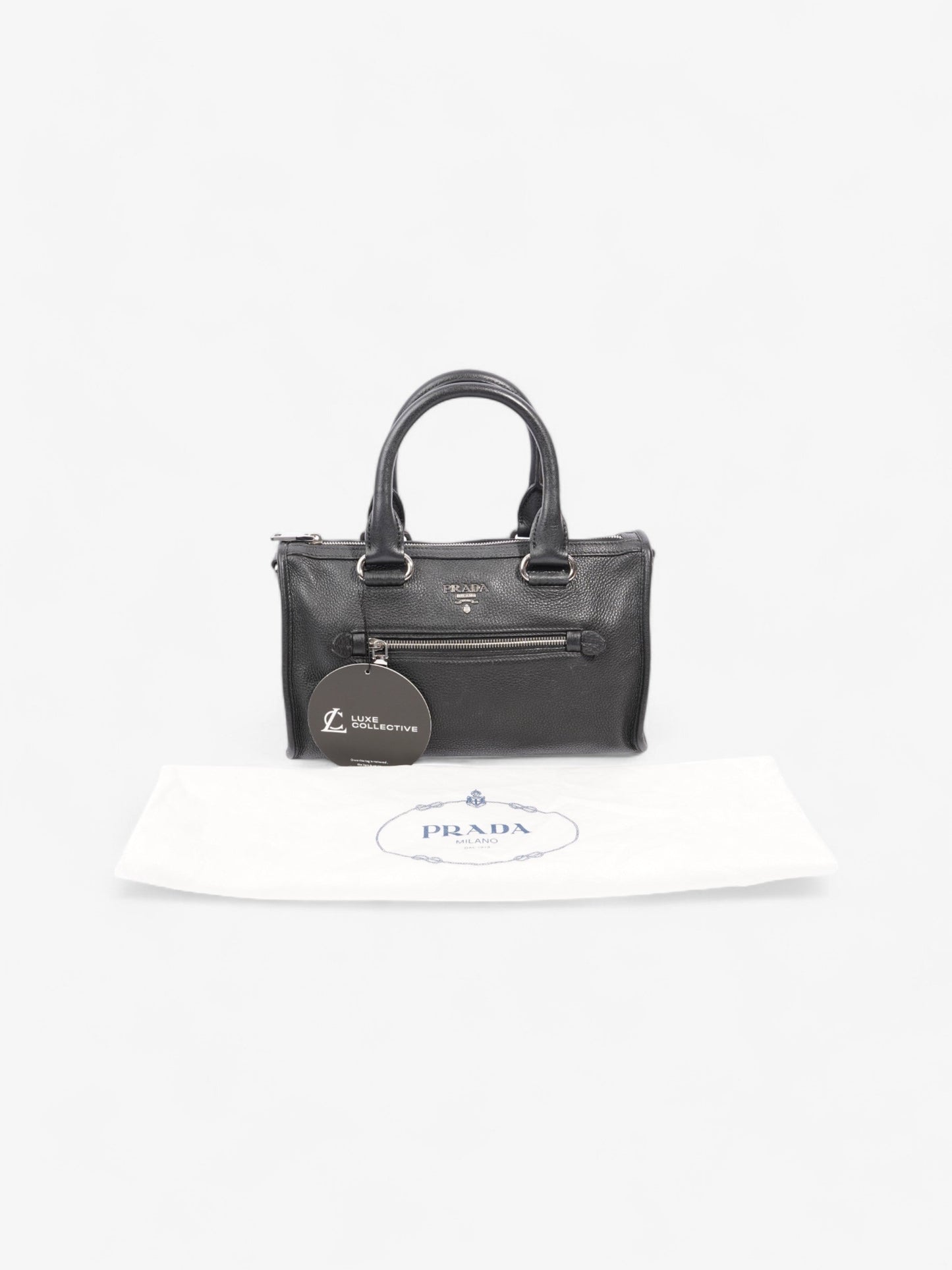 Prada Tote Black Leather