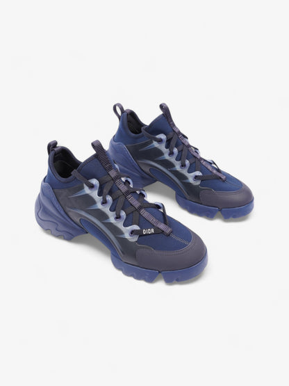 Christian Dior D-Connect Sneakers Navy Technical Fabric EU 37.5 UK 4.5