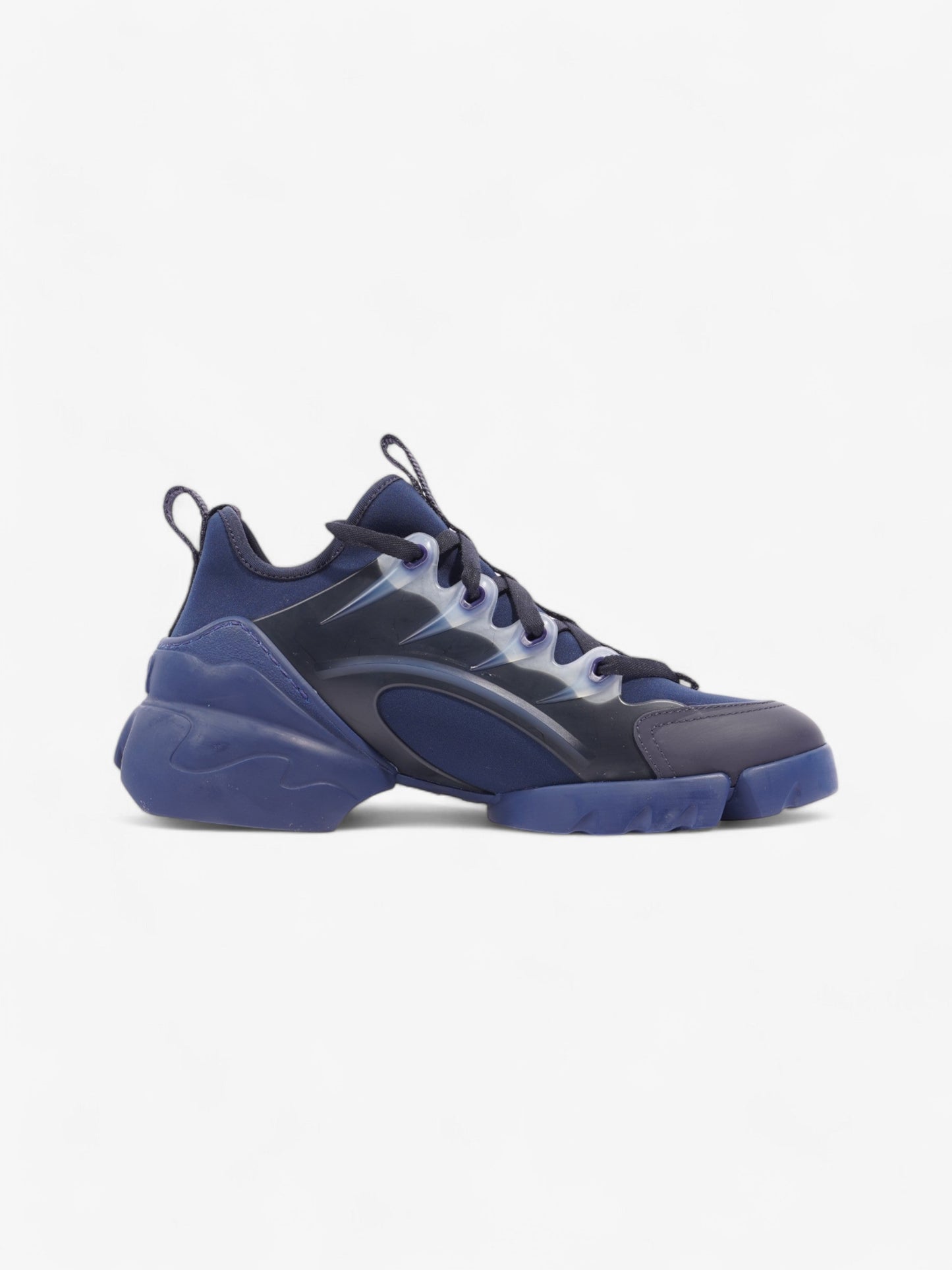 Christian Dior D-Connect Sneakers Navy Technical Fabric EU 37.5 UK 4.5
