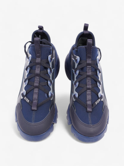 Christian Dior D-Connect Sneakers Navy Technical Fabric EU 37.5 UK 4.5