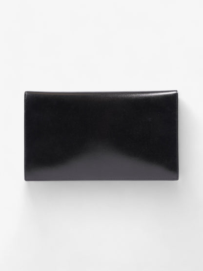 Saint Laurent Uptown Pouch Black Leather
