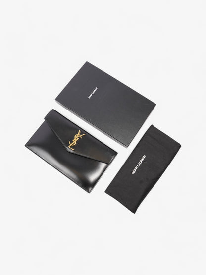 Saint Laurent Uptown Pouch Black Leather