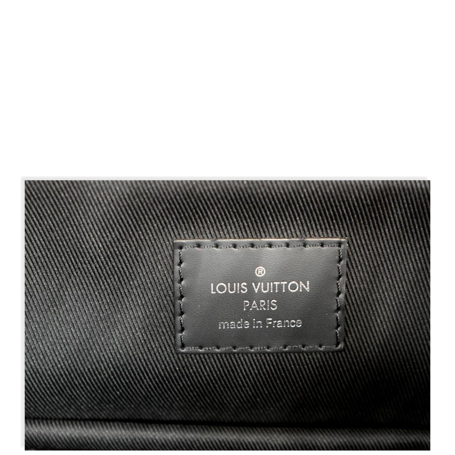 LOUIS VUITTON Steamer Monogram Eclipse Backpack Bag Black