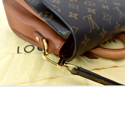 LOUIS VUITTON Eden MM Monogram Canvas Shoulder Bag Brown