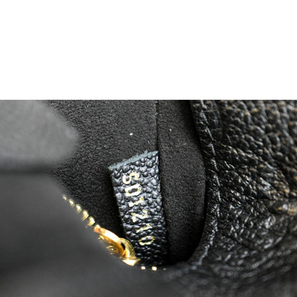 LOUIS VUITTON NeoNoe MM  Monogram Empreinte Shoulder Bag Black