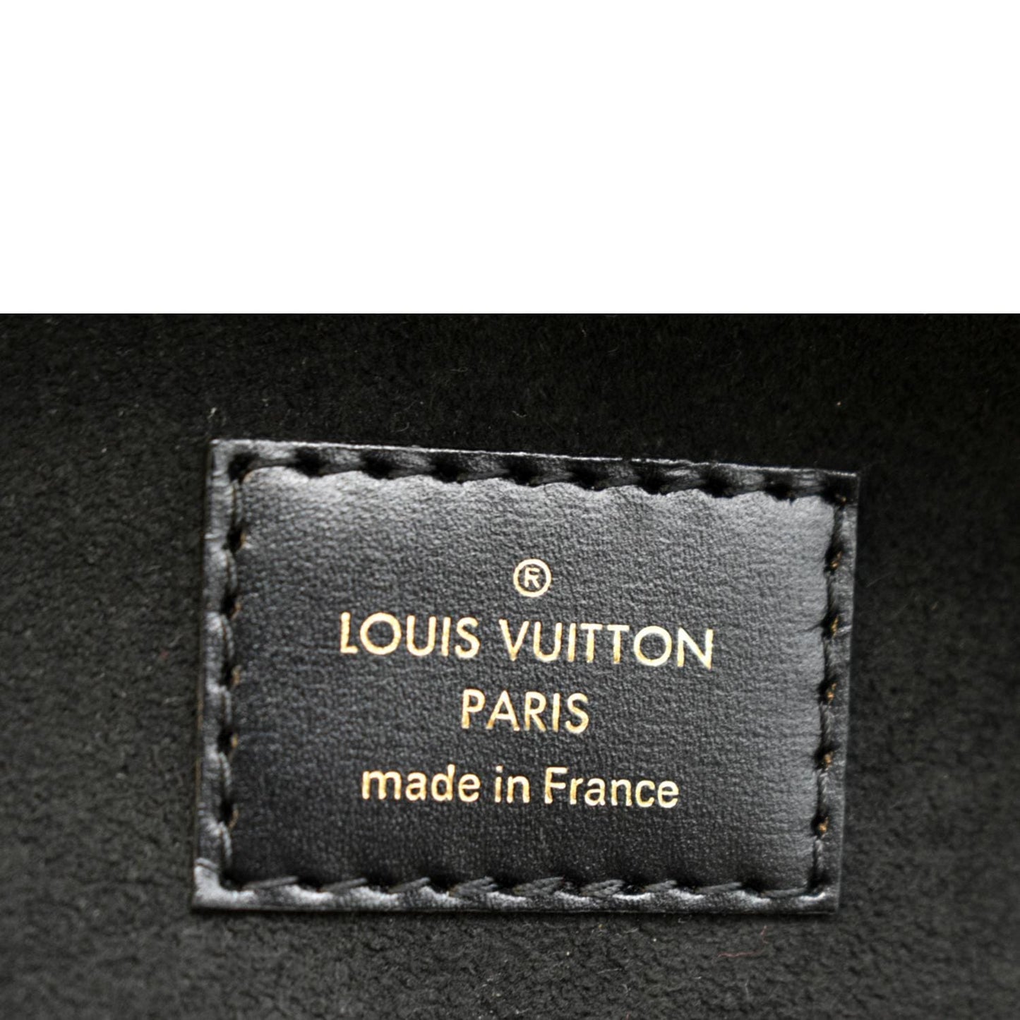 LOUIS VUITTON Vanity PM Monogram Reverse Canvas Crossbody Bag Brown