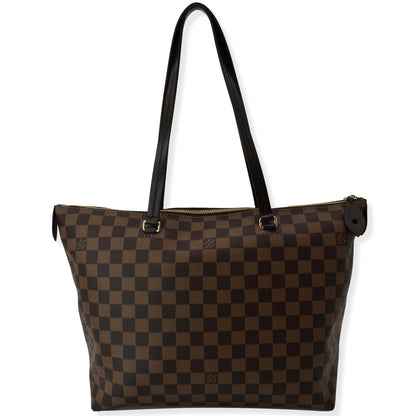 LOUIS VUITTON Iena MM Damier Ebene Shoulder Bag Brown