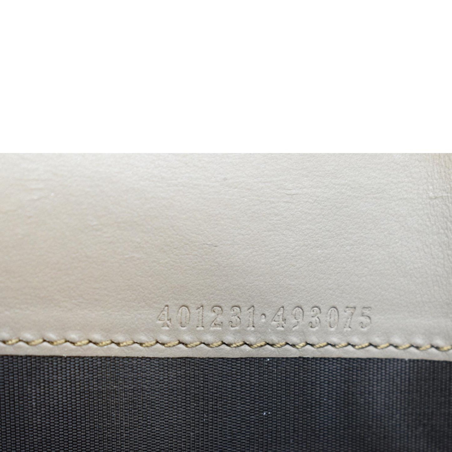 GUCCI Dionysus GG Supreme Crossbody Chain Wallet Beige 401231