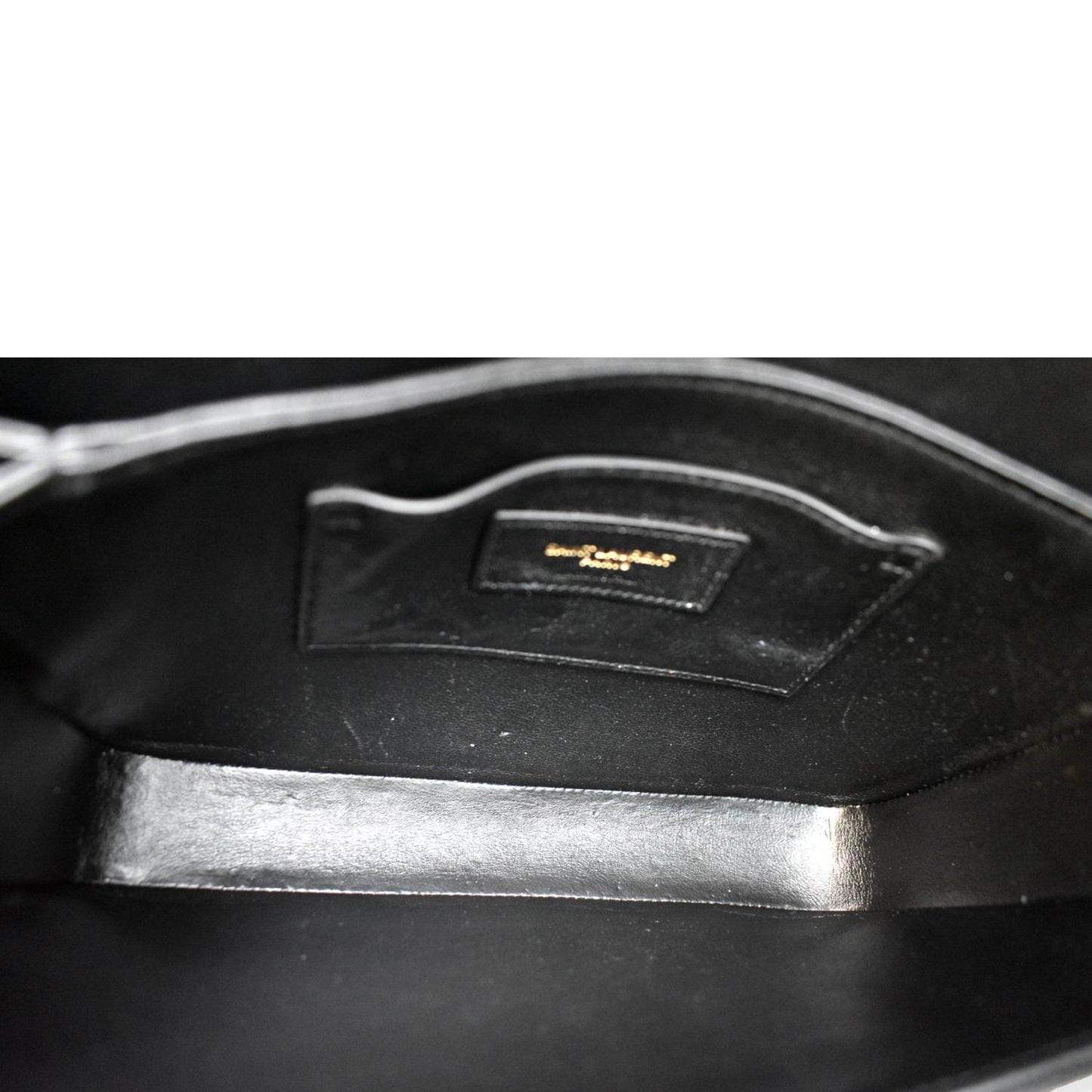 Yves Saint Laurent Solferino Medium Canvas and Leather Shoulder Bag White