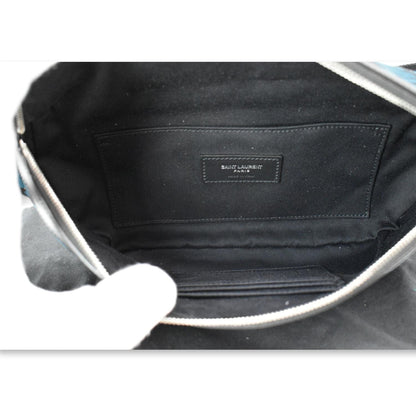 YVES SAINT LAURENT Printed Leather Belt Bag Multicolor