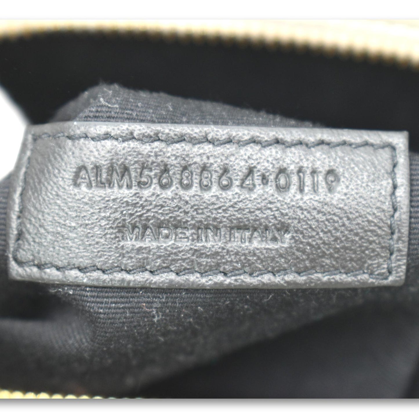 YVES SAINT LAURENT Tribeca Medium Leather Shoulder Bag White