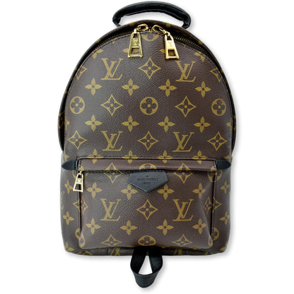 LOUIS VUITTON Palm Springs PM Monogram Canvas Backpack Brown