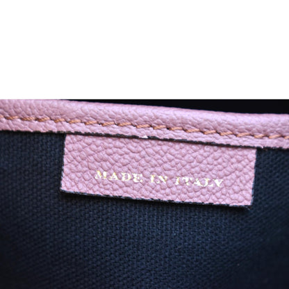 BURBERRY Helmsley House Check Grained Leather Crossbody Bag Pink