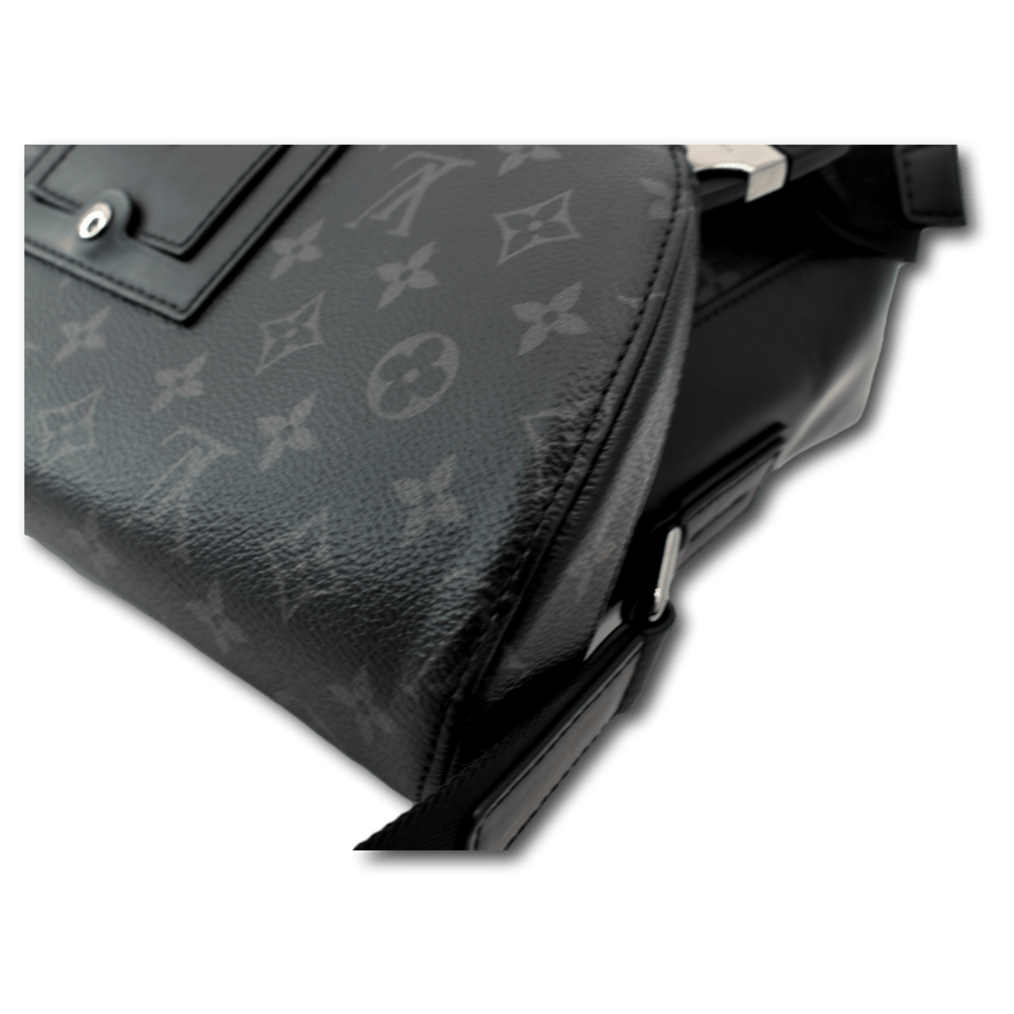 LOUIS VUITTON Voyager PM Monogram Eclipse Messenger Bag Black