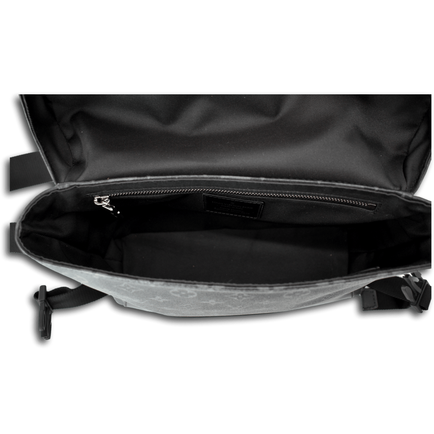 LOUIS VUITTON Voyager PM Monogram Eclipse Messenger Bag Black