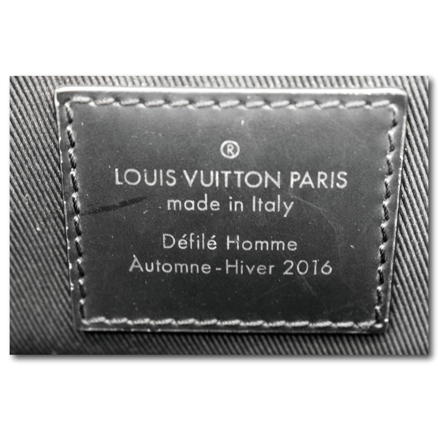 LOUIS VUITTON Voyager PM Monogram Eclipse Messenger Bag Black