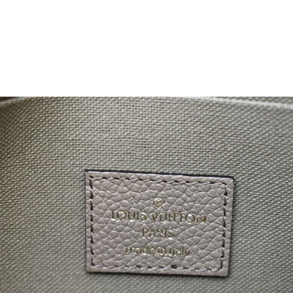 LOUIS VUITTON Felicie Pochette Monogram Empreinte Crossbody Bag Bicolor