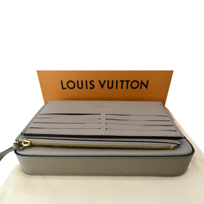 LOUIS VUITTON Felicie Pochette Monogram Empreinte Crossbody Bag Bicolor