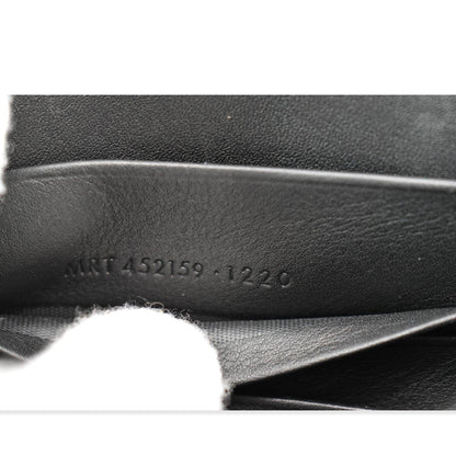 YVES SAINT LAURENT Kate Monogram Leopard Print Shoulder Bag Black - New Year Deals