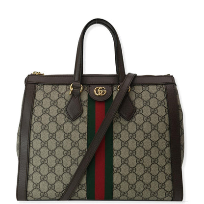 GUCCI Ophidia Medium GG Supreme Tote Shoulder Bag Beige 524537 - Hot Deals