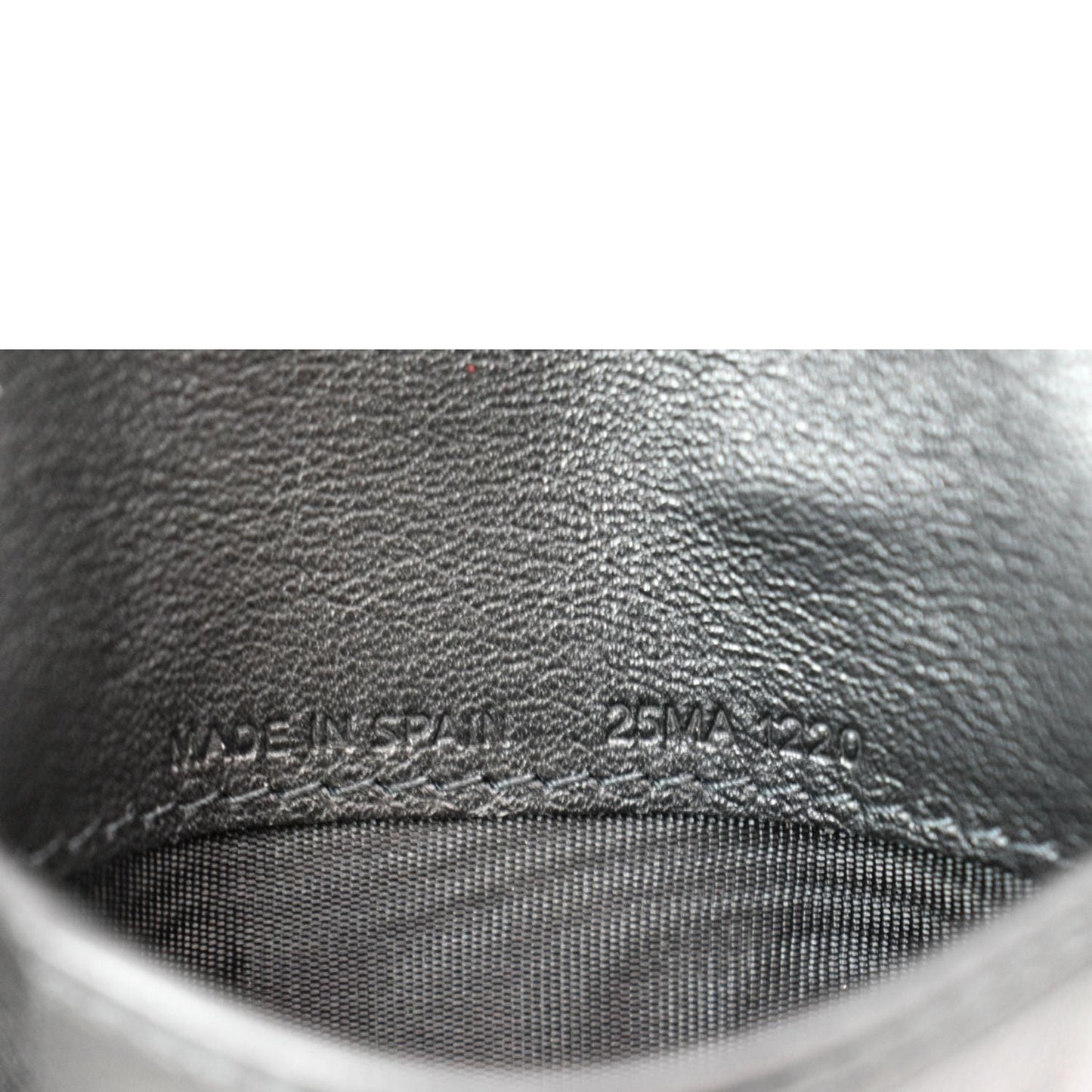 CHRISTIAN DIOR Mini Lady Dior Cannage Calfskin Leather Compact Wallet Black