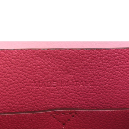 CHRISTIAN DIOR Open Bar Grained Leather Tote Bag Pink