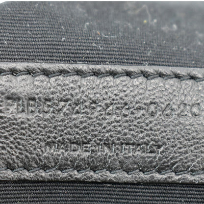 YVES SAINT LAURENT Medium Loulou Matelasse Leather Chain Shoulder Bag Black