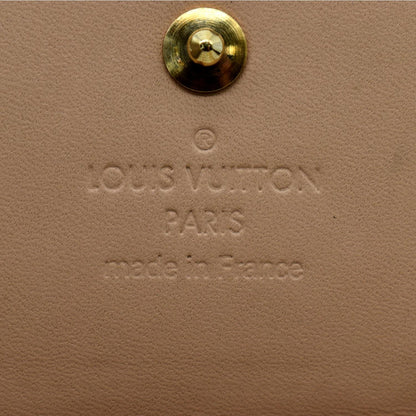 LOUIS VUITTON Monogram Multicolore Elise Wallet White