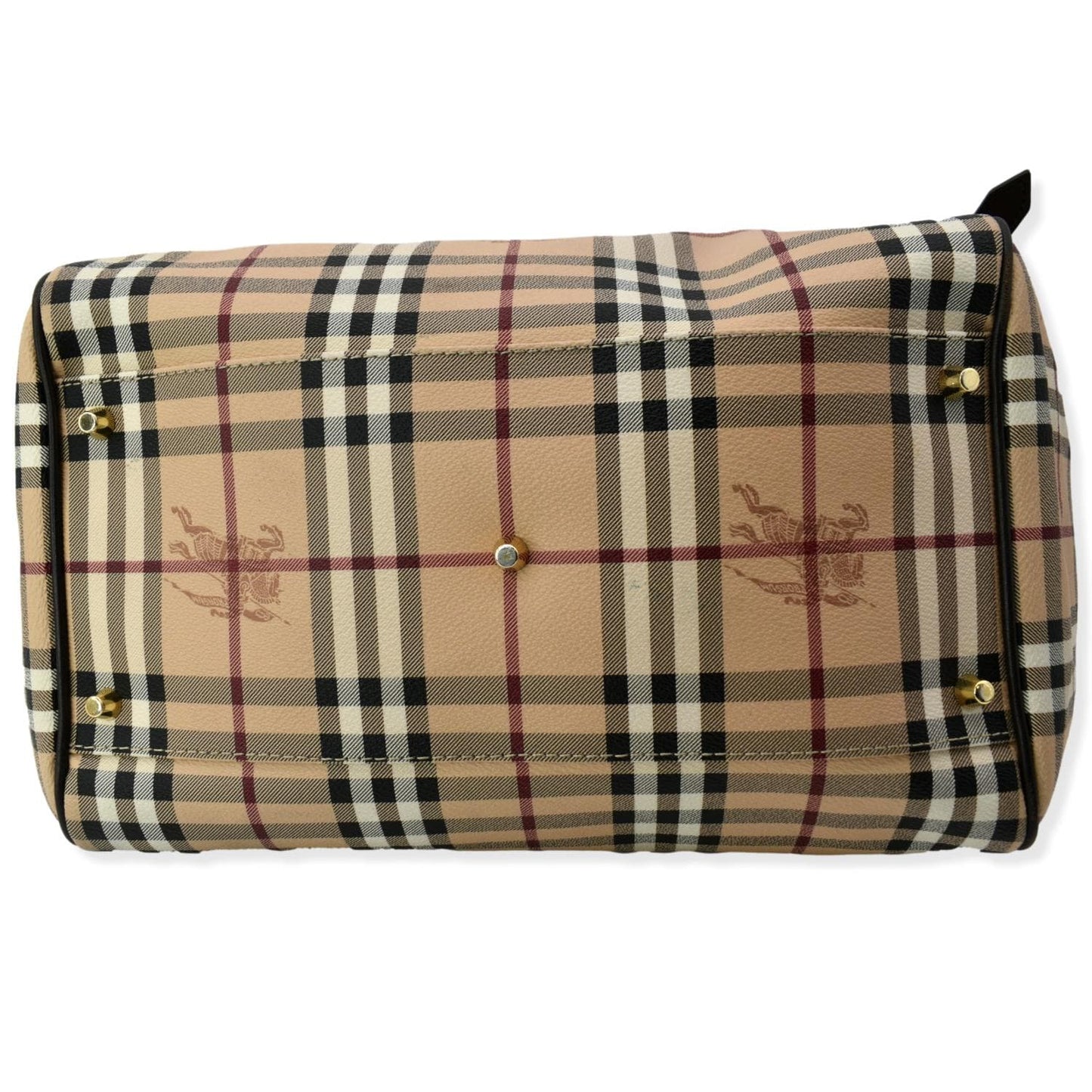 BURBERRY Canterbury Haymarket Check Tote Bag Multicolor
