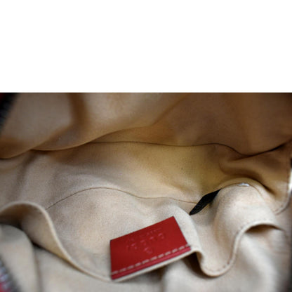 GUCCI GG Marmont Matelasse Leather Belt Bag Red 476434