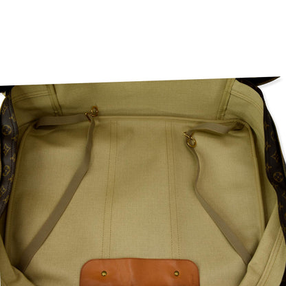 LOUIS VUITTON Sirius 50 Monogram Canvas Suitcase Travel Bag Brown