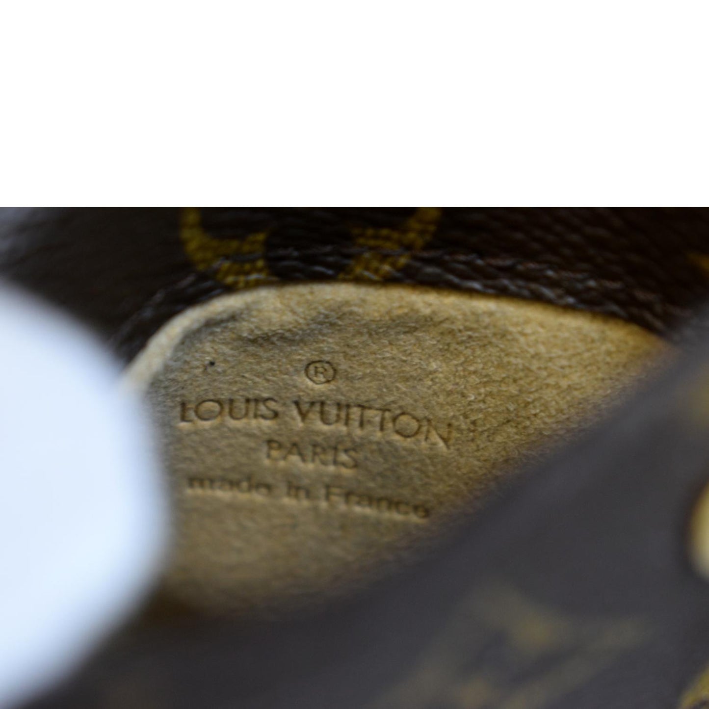 LOUIS VUITTON Monogram Canvas Sunglasses Case Brown