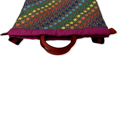 GUCCI Children's Star Print GG Supreme Monogram Backpack Multicolor 550775