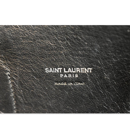 YVES SAINT LAURENT Sac de Jour Leather Shoulder Bag Black