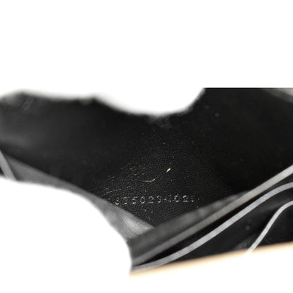 YVES SAINT LAURENT Cassandra Grain De Poudre Embossed Chain Wallet Beige