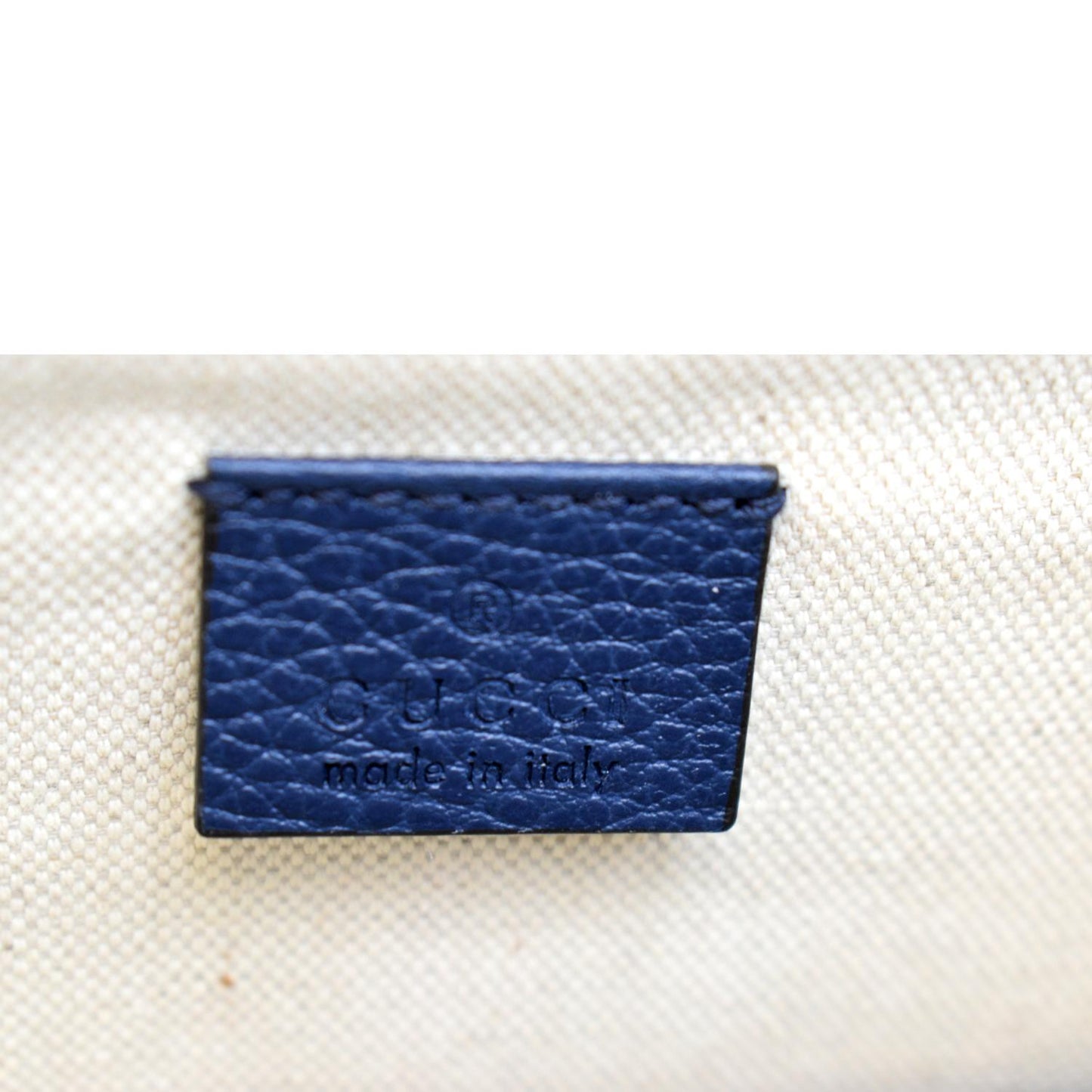GUCCI Dionysus Mini Leather Crossbody Bag Blue 421970