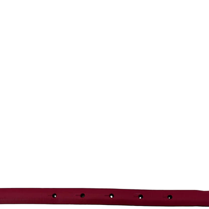 GUCCI Horsebit Leather Belt Pink Size 80/32