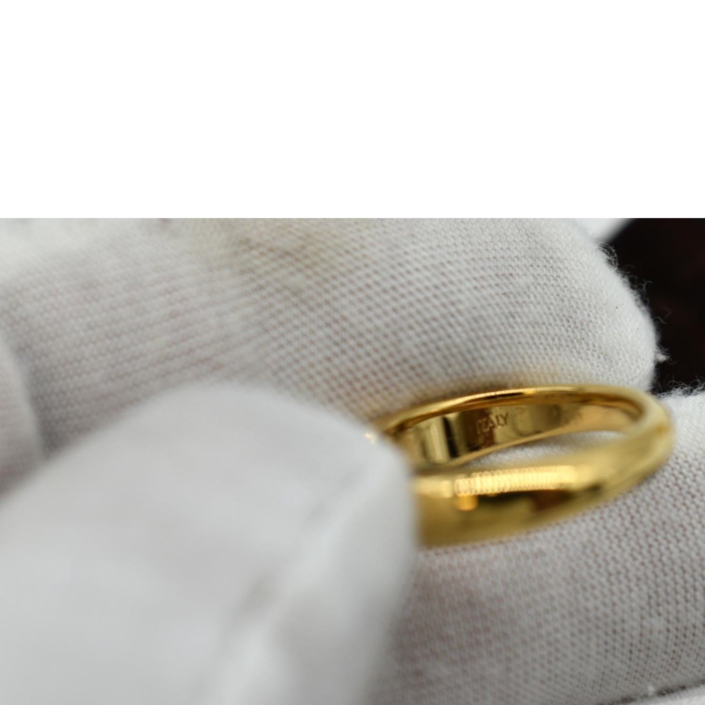 LOUIS VUITTON Crystal Essential V Strass Ring Silver/Gold