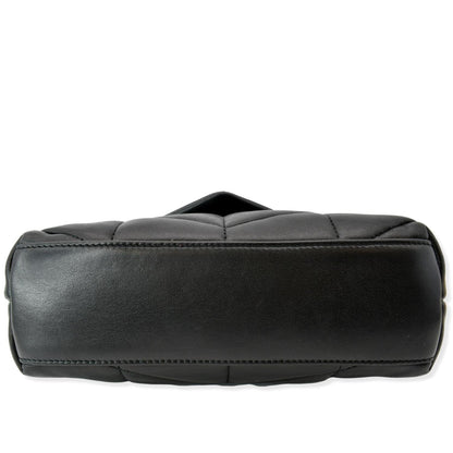 YVES SAINT LAURENT Mini Loulou Puffer Leather Crossbody Bag Black - Hot Deals