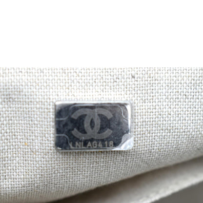 CHANEL Deauville Shopping Tote Bag Black