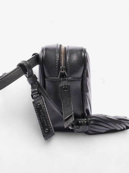 Saint Laurent Lou Belt Bag Black Calfskin Leather