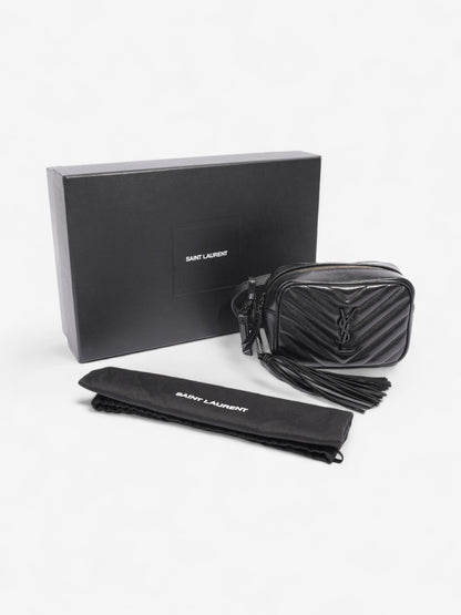 Saint Laurent Lou Belt Bag Black Calfskin Leather