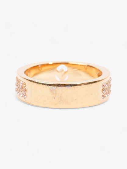 Fendi FF Ring Gold Base Metal Medium (54mm)