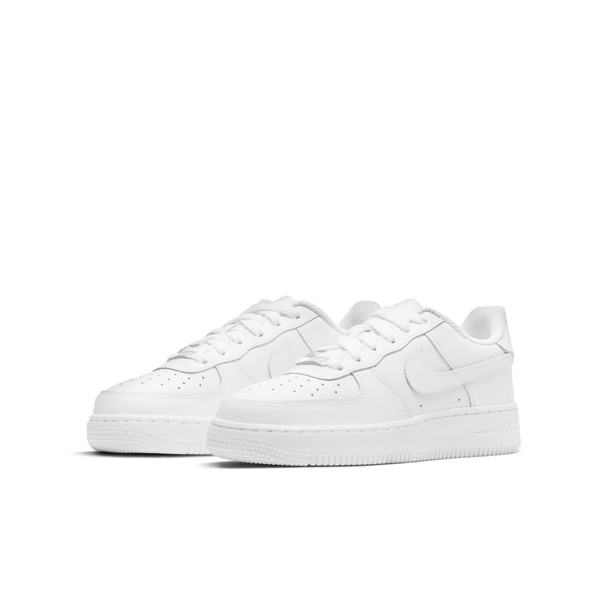 Big Kids' Nike Air Force 1 LE "Triple White"