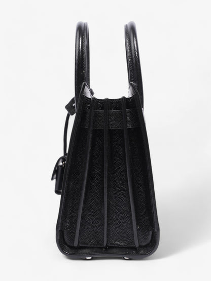 Saint Laurent Sac De Jour Black Leather Nano