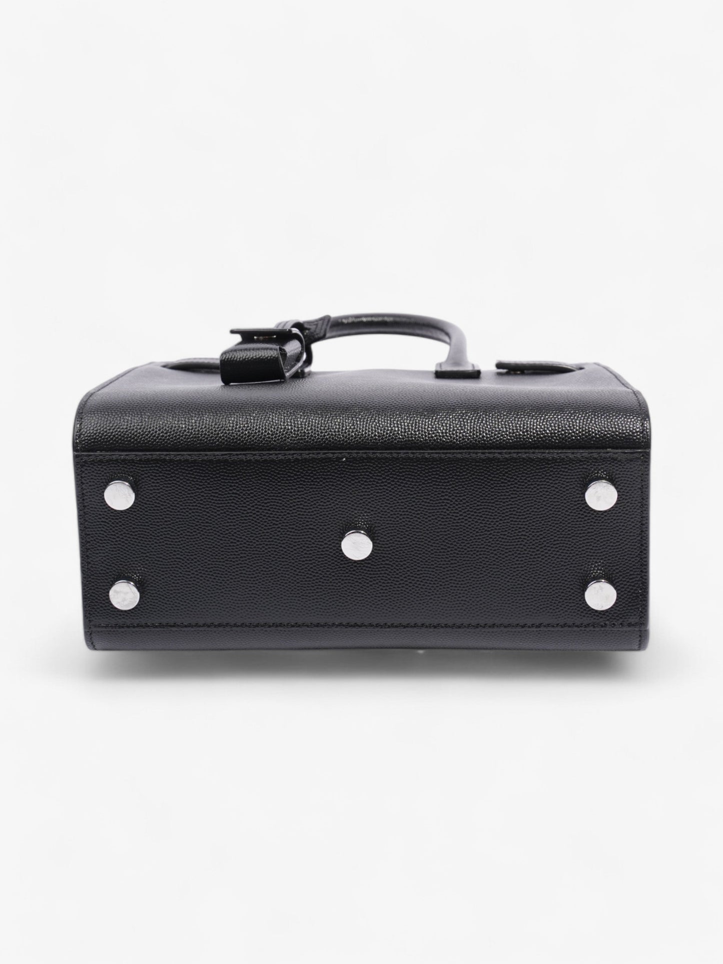 Saint Laurent Sac De Jour Black Leather Nano