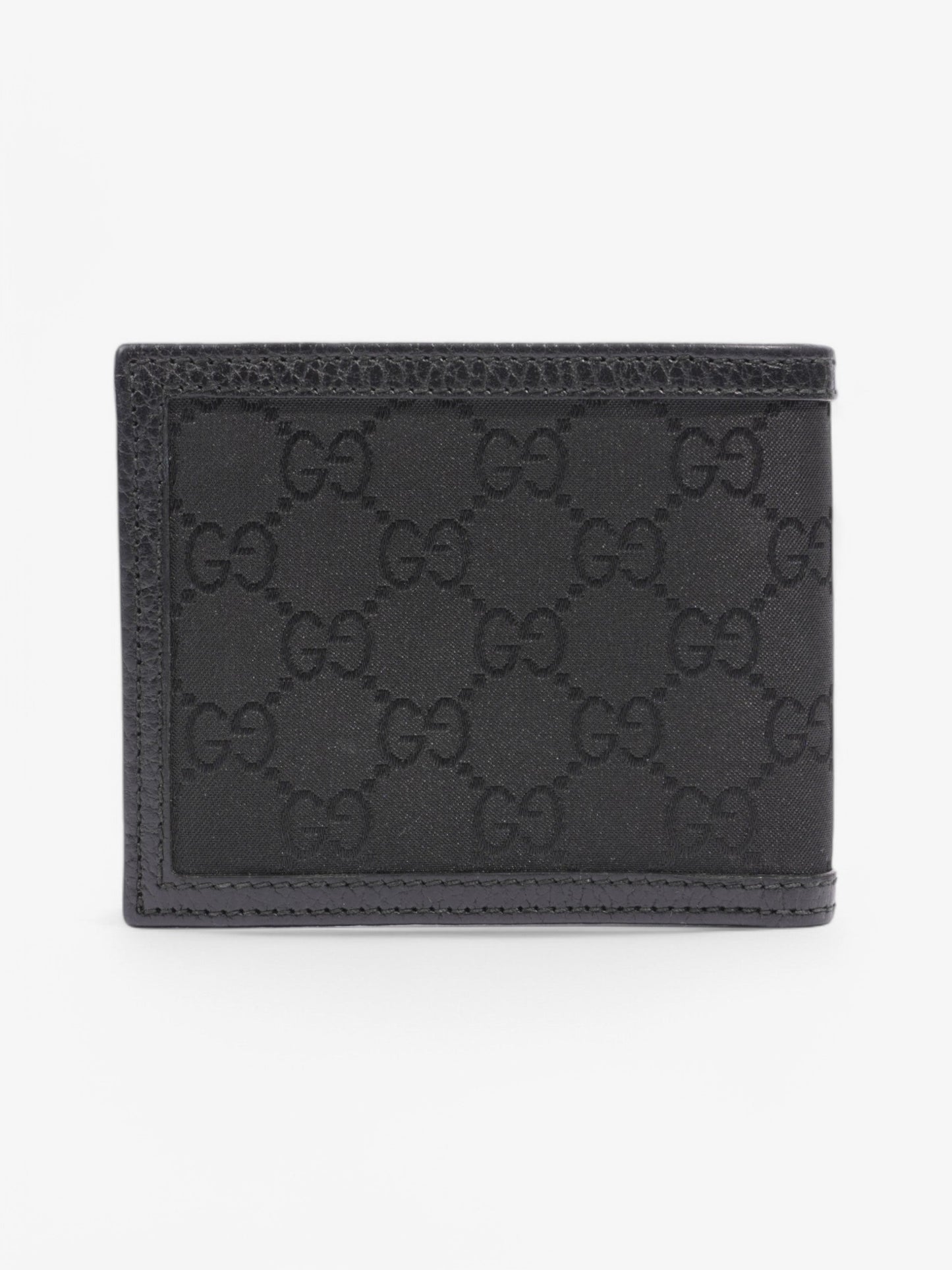 Gucci Bi-Fold Wallet Black Canvas
