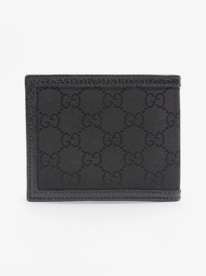 Gucci Bi-Fold Wallet Black Canvas