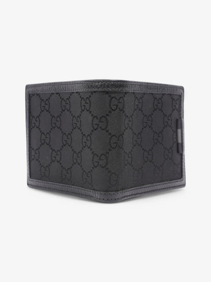 Gucci Bi-Fold Wallet Black Canvas
