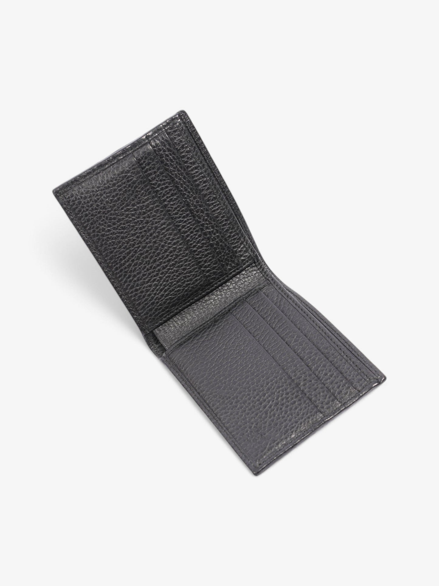 Gucci Bi-Fold Wallet Black Canvas